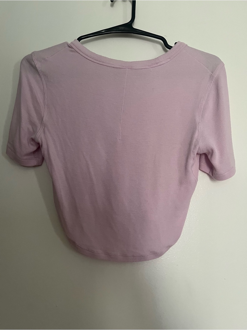 lululemon athletica Lilac Short-Sleeve Crop Top